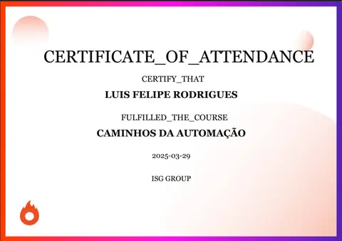 Certificado: Automação com Make